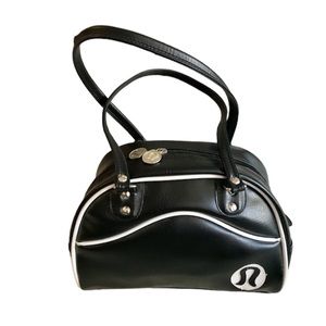 Lululemon - VINTAGE- Bowler Bag - Gym / Shopping Purse- RARE🖤🤍🎳